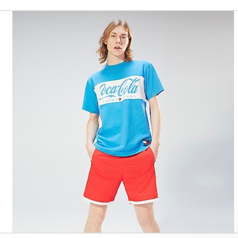 Tommy Hilfiger Tommy JeansxCoca-Cola T-Shirt Baby Blue Medium
